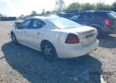 2004 Pontiac Grand Prix Gt2 from USA, damaged, VIN 2G2WS522041235853